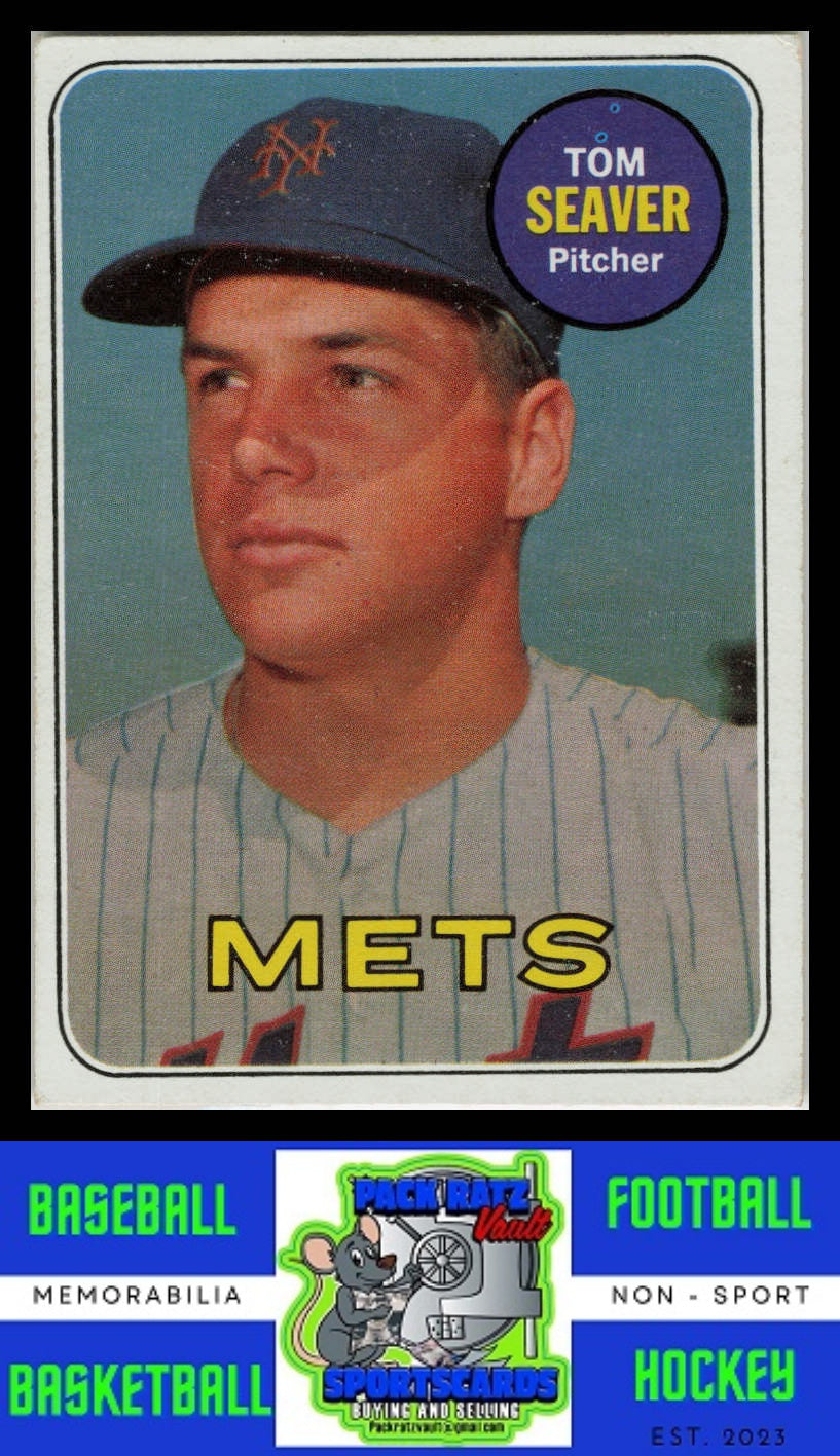 1969 Topps #480 Tom Seaver VG+