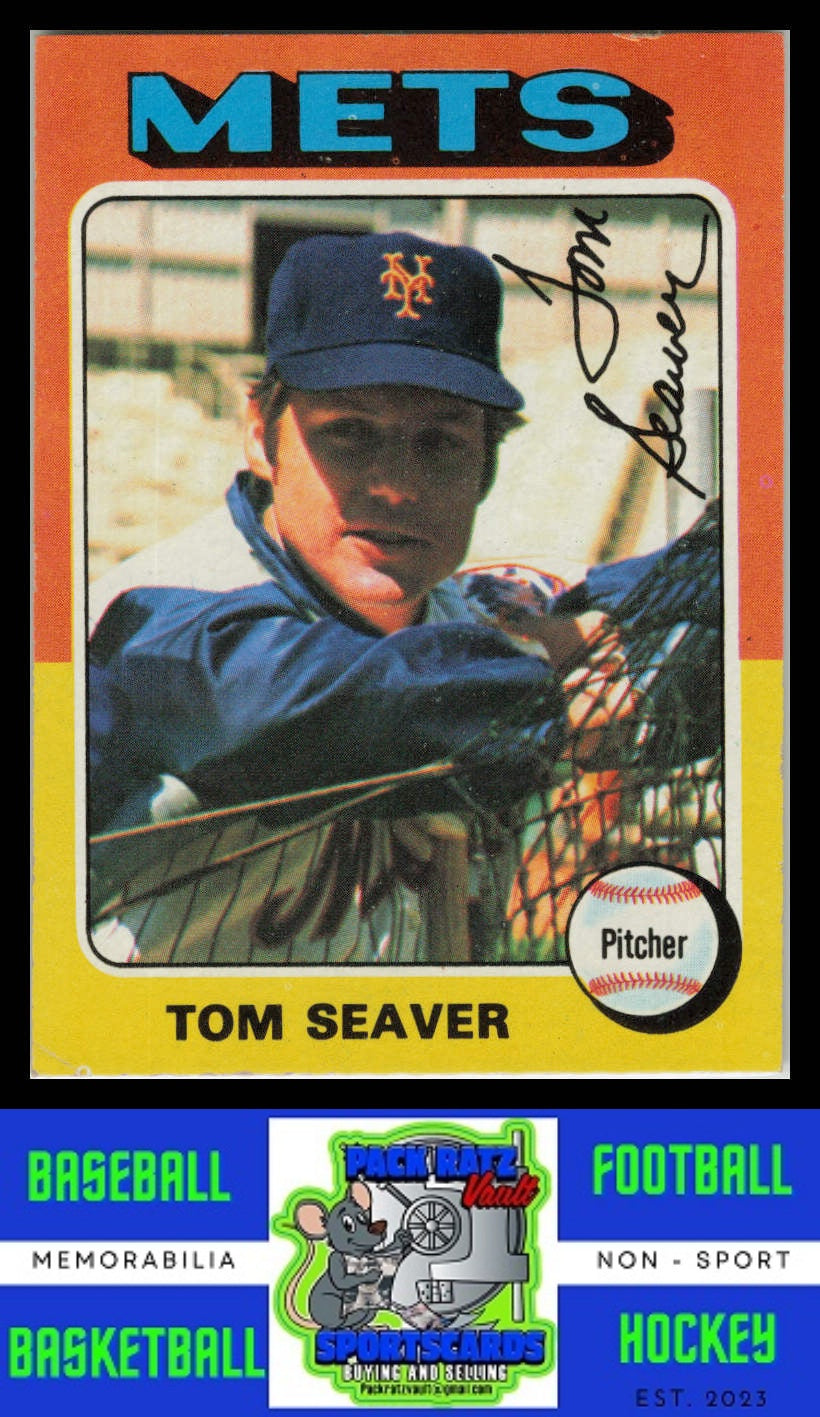 1975 Topps #370 Tom Seaver EX