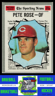 1970 Topps #458 Pete Rose