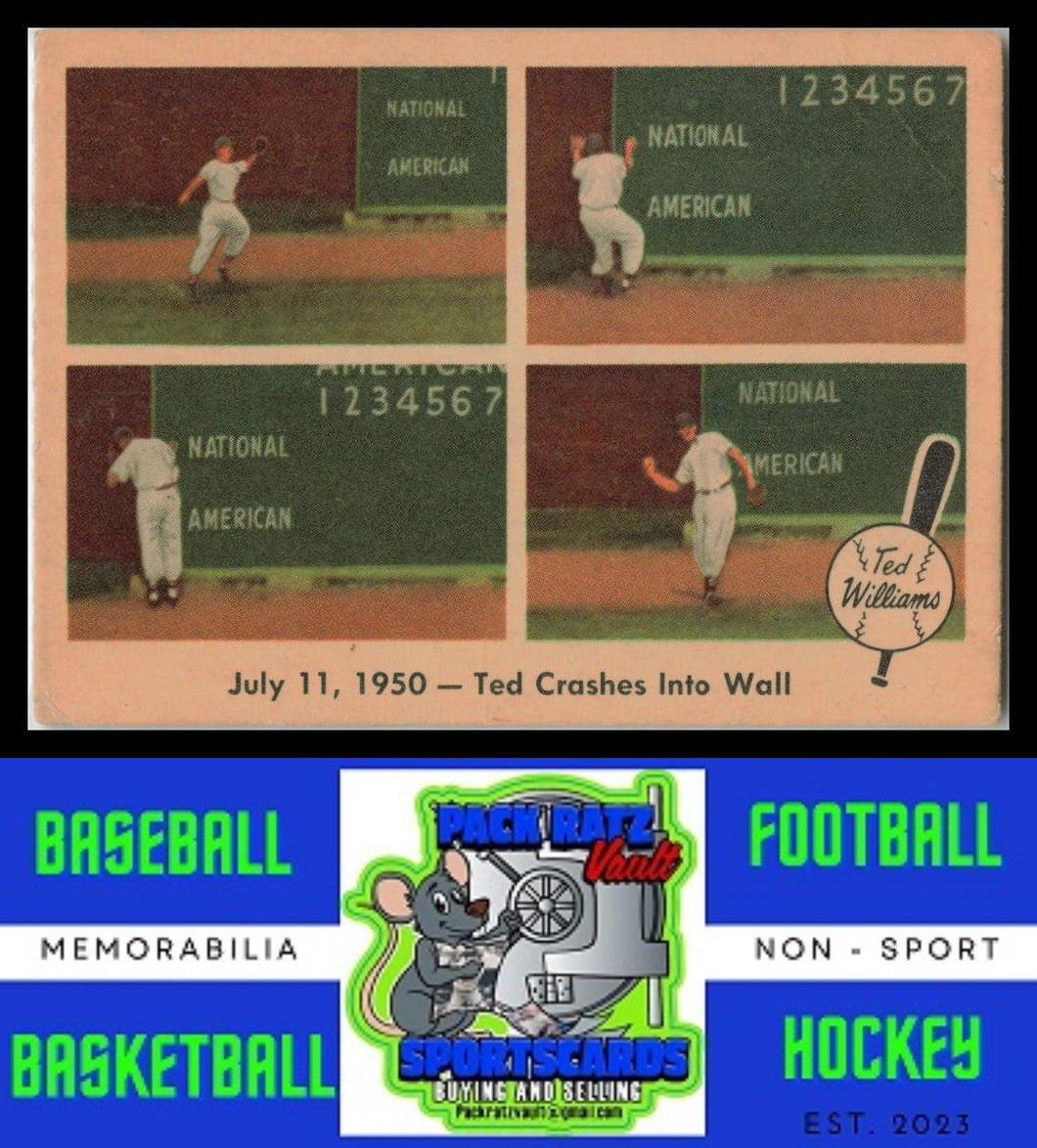 1959 Fleer Ted Williams #40 Ted Williams VG