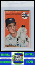 Load image into Gallery viewer, 1954 Topps #13 Billy Martin EX