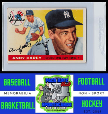 1955 Topps #20 Andy Carey EX