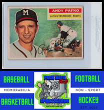 Load image into Gallery viewer, 1956 Topps #312 Andy Pafko VG+