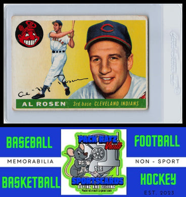 1955 Topps #70 Al Rosen G/VG