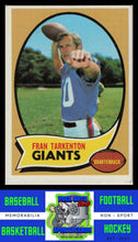 Load image into Gallery viewer, 1970 Topps #80 Fran Tarkenton VG