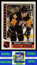 Load image into Gallery viewer, 1986 Topps #9 Mario Lemieux Sticker Inserts EX