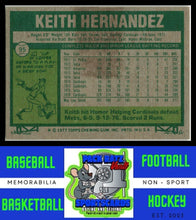 Load image into Gallery viewer, 1977 Topps #95 Keith Hernandez VG