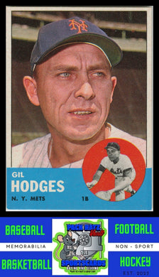 1963 Topps #245 Gil Hodges EX