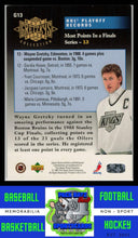 Load image into Gallery viewer, 1995 Upper Deck #G13 Playoff - Most Points In a Finals Series Wayne Gretzky&#39;s Record Collection EX