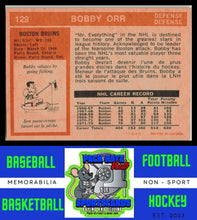 Load image into Gallery viewer, 1972 O-PEE-CHEE #129 Bobby Orr EX+