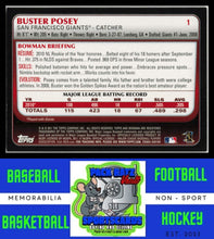 Load image into Gallery viewer, 2011 Buster Posey Bowman #1     