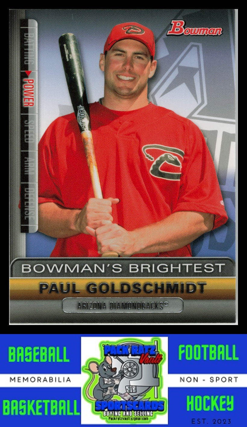 2011 Paul Goldschmidt Bowman #BBR4     