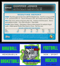 Load image into Gallery viewer, 2009 Chipper Jones Bowman Draft Picks &amp; Prospects #BDPW31     