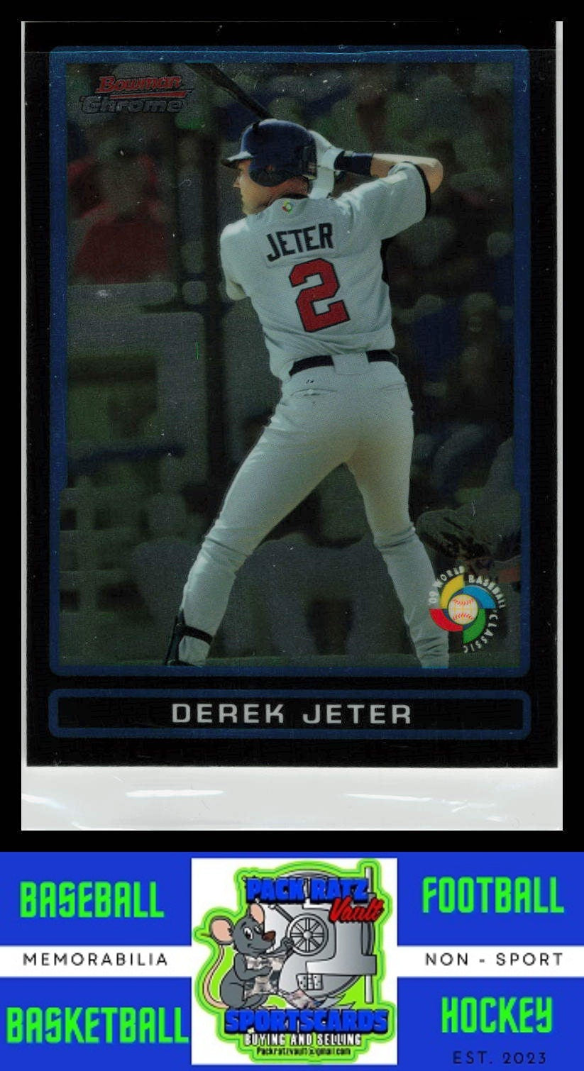 2009 Derek Jeter Bowman Draft Picks & Prospects #BDPW4     