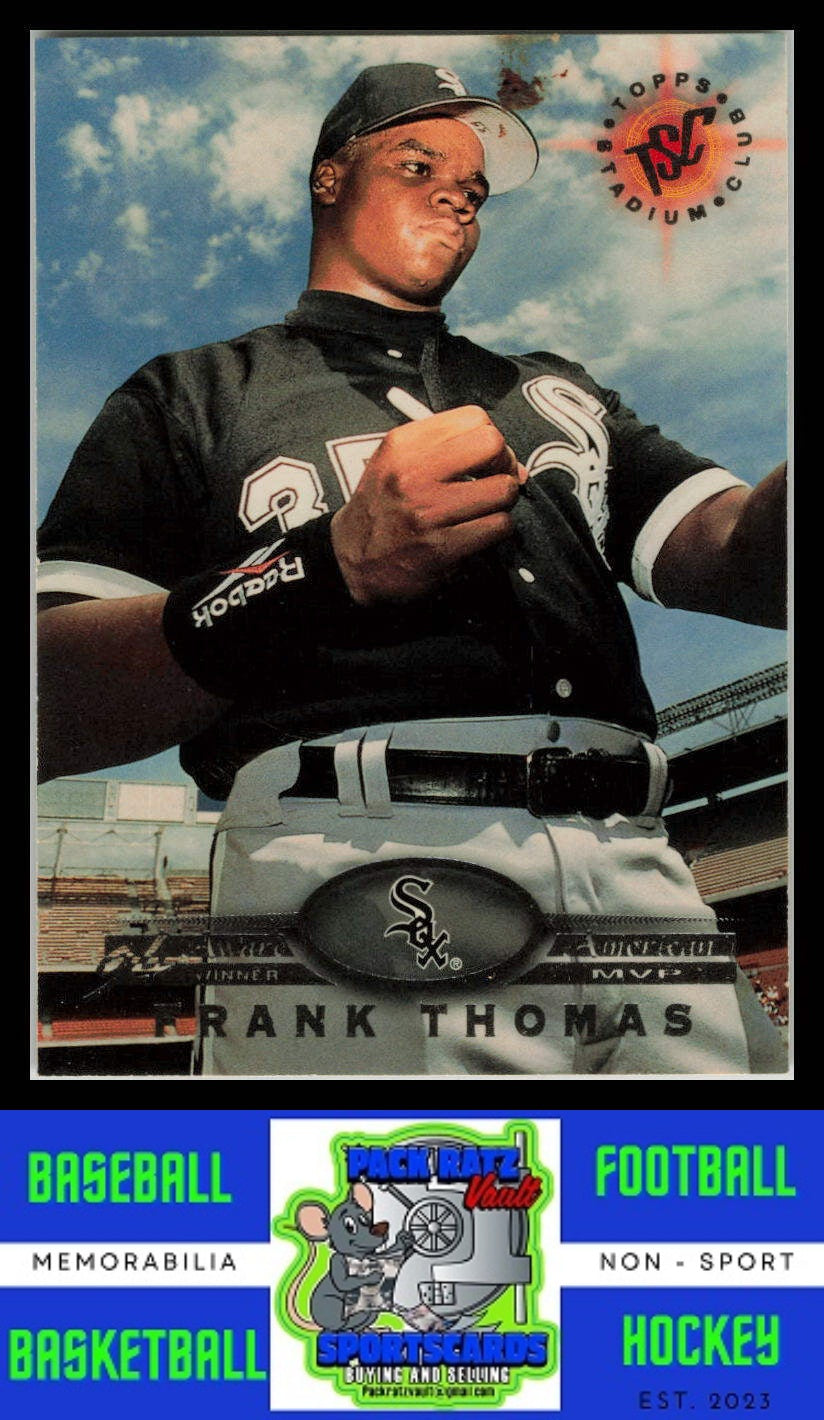 1995 Stadium Club #400 Frank Thomas Members Only Parallel NM/M