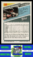 Load image into Gallery viewer, 1993 Topps #150 Frank Thomas Gold NM/M