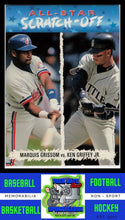 Load image into Gallery viewer, 1993 Upper Deck Fun Pack #AS8 Marquis Grissom / Ken Griffey Jr. All-Star Scratch-Off NM/M