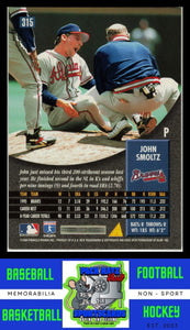 1996 Pinnacle #315 John Smoltz NM/M