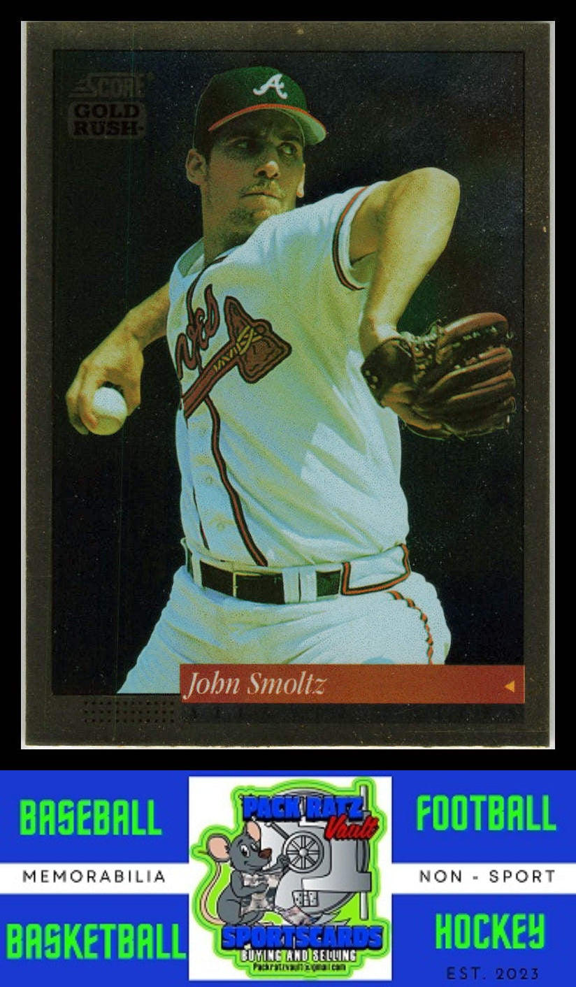 1994 Score #366 John Smoltz Gold Rush NM/M