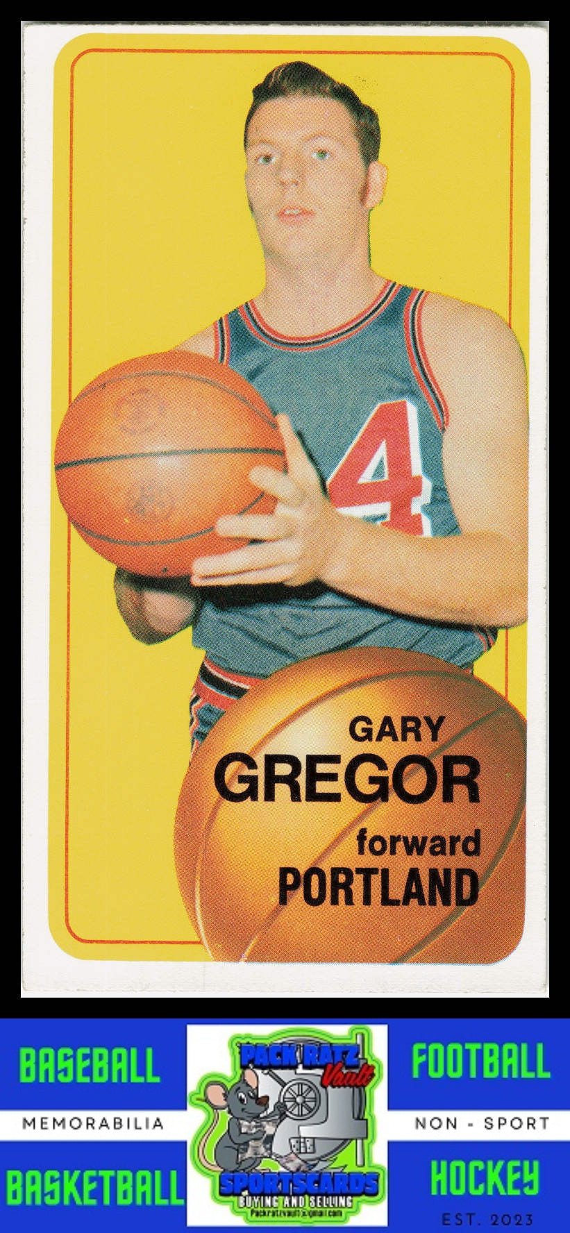 1970 Topps #89 Gary Gregor VG+ EX