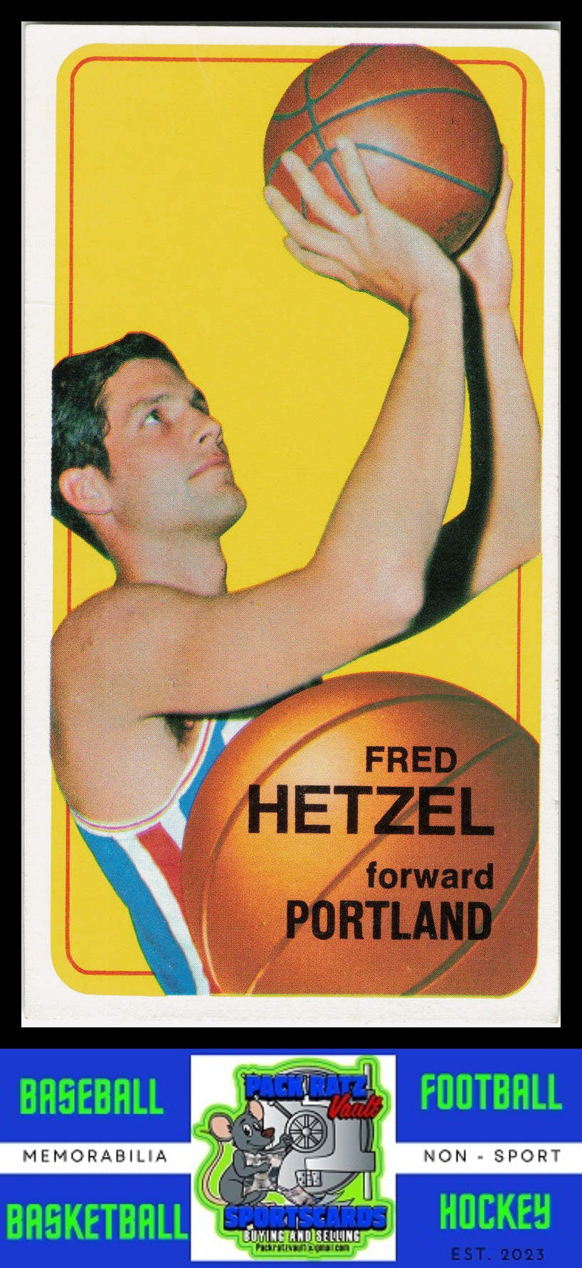 1970 Topps #79 Fred Hetzel VG+ EX