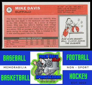 1970 Topps #29 Mike Davis VG+ EX