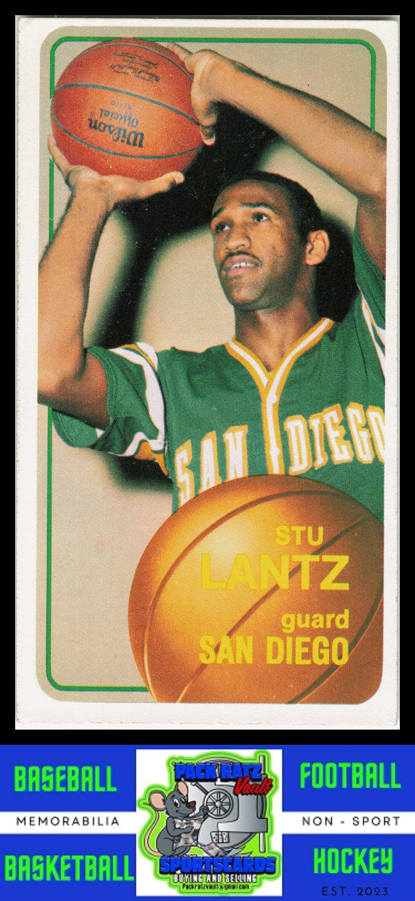 1970 Topps #44 Stu Lantz VG+ EX