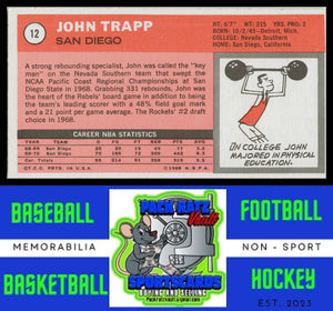 1970 Topps #12 John Trapp VG+ EX