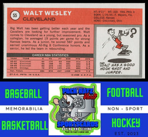 1970 Topps #55 Walt Wesley VG+ EX