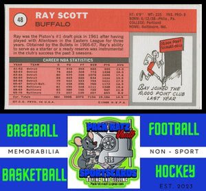 1970 Topps #48 Ray Scott VG+ EX