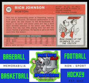 1970 Topps #102 Rich Johnson VG+ EX