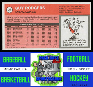 1970 Topps #22 Guy Rodgers VG+ EX