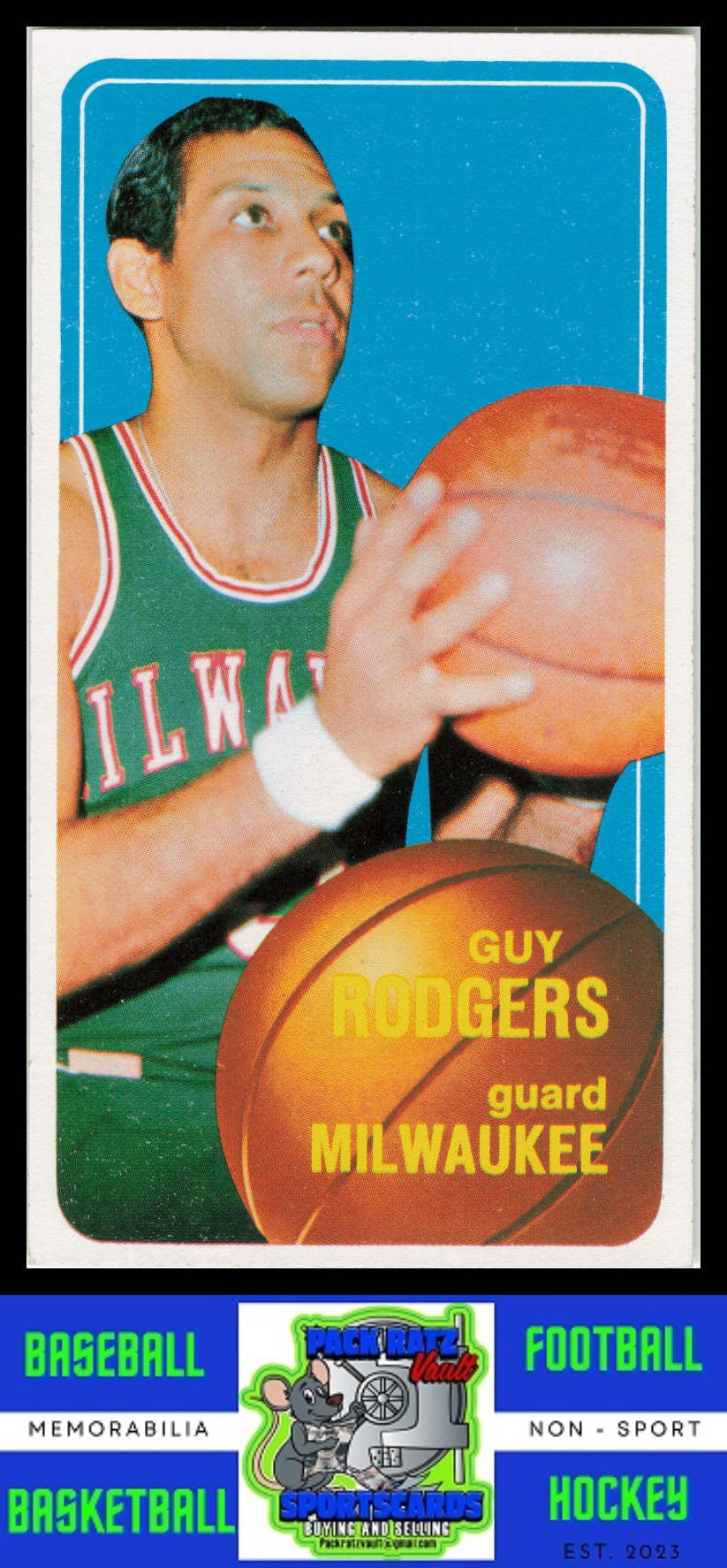 1970 Topps #22 Guy Rodgers VG+ EX