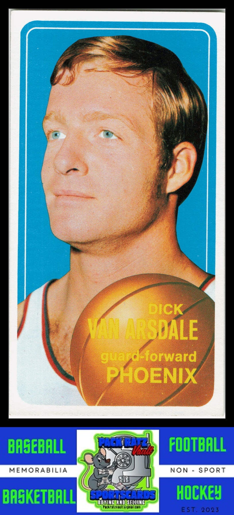 1970 Topps #45 Dick Van Arsdale VG+ EX