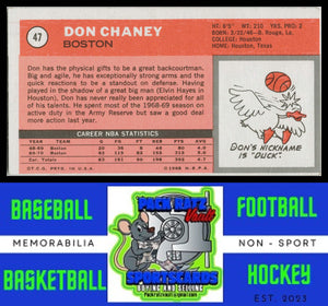 1970 Topps #47 Don Chaney EX