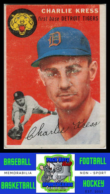 1954 Topps #219 Charlie Kress Poor / Surface