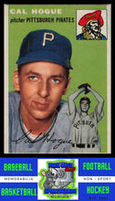 Load image into Gallery viewer, 1954 Topps #134 Cal Hogue G / Crease