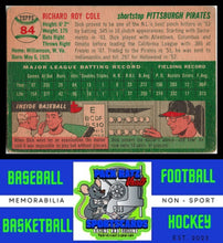 Load image into Gallery viewer, 1954 Topps #84 Dick Cole Poor / Surface