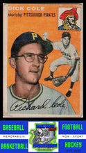 Load image into Gallery viewer, 1954 Topps #84 Dick Cole Poor / Surface