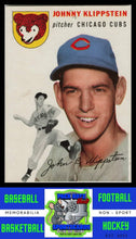 Load image into Gallery viewer, 1954 Topps #31 Johnny Klippstein Poor / Pin Hole