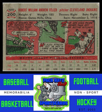 Load image into Gallery viewer, 1956 Topps #200 Bob Feller Poor / Crease