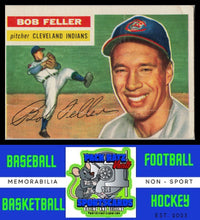 Load image into Gallery viewer, 1956 Topps #200 Bob Feller Poor / Crease