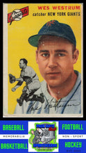 Load image into Gallery viewer, 1954 Topps #180 Wes Westrum G/VG