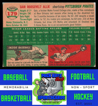 Load image into Gallery viewer, 1954 Topps #179 Gair Allie Good