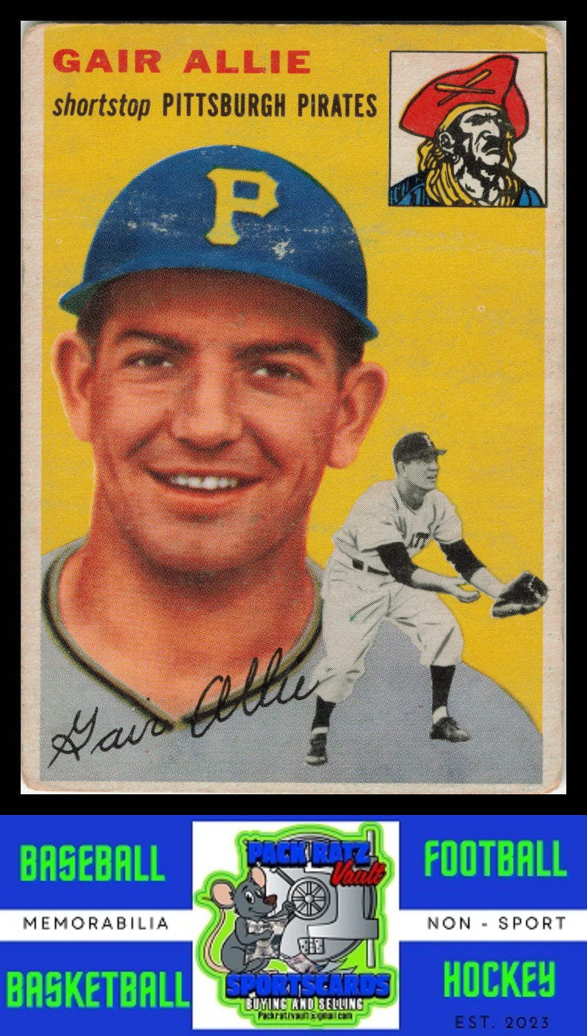 1954 Topps #179 Gair Allie Good