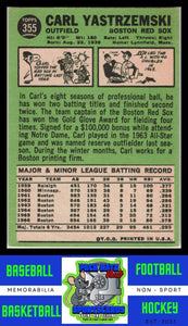 1967 Topps #355 Carl Yastrzemski Good / Crease Lower Right