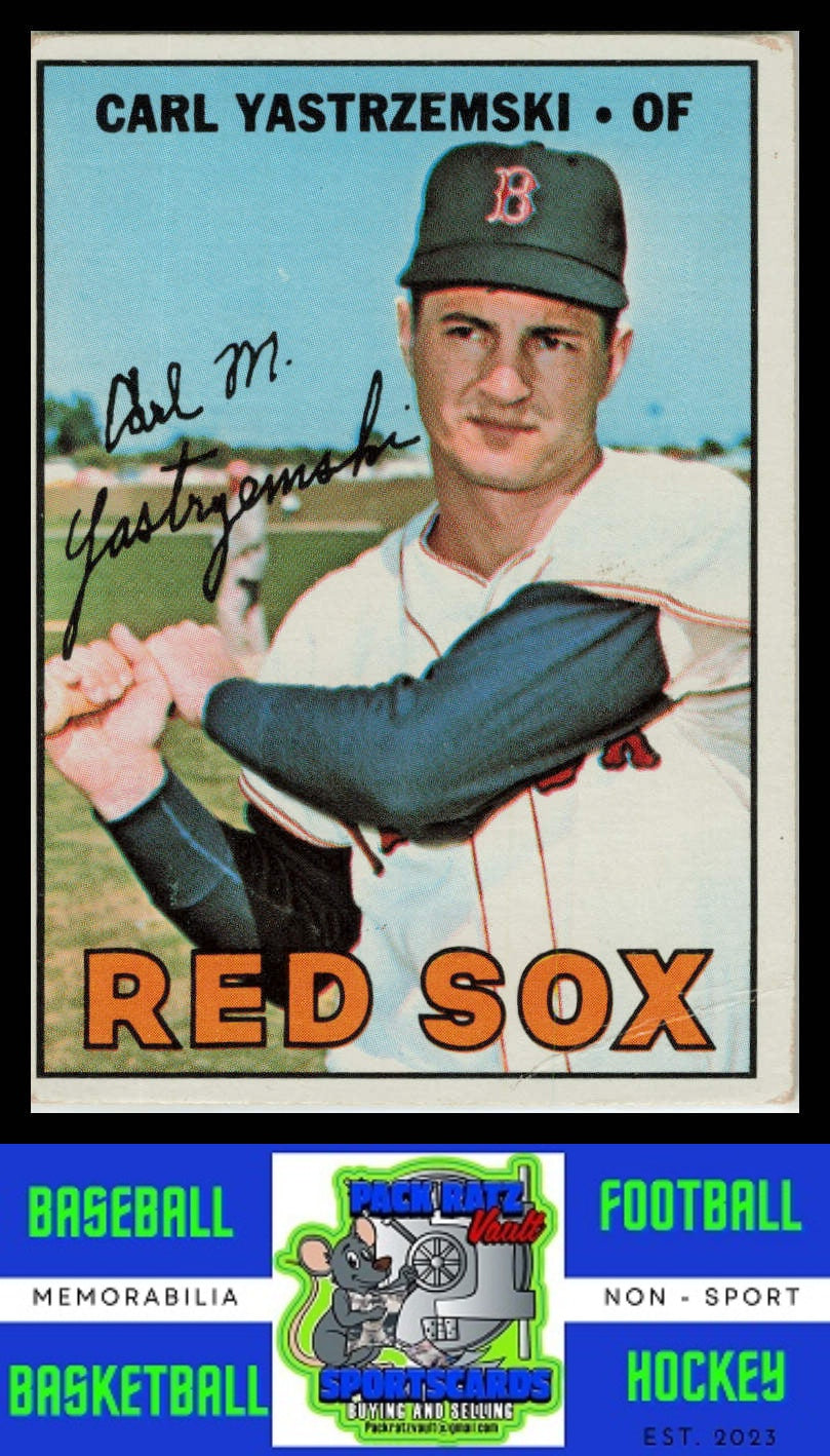 1967 Topps #355 Carl Yastrzemski Good / Crease Lower Right