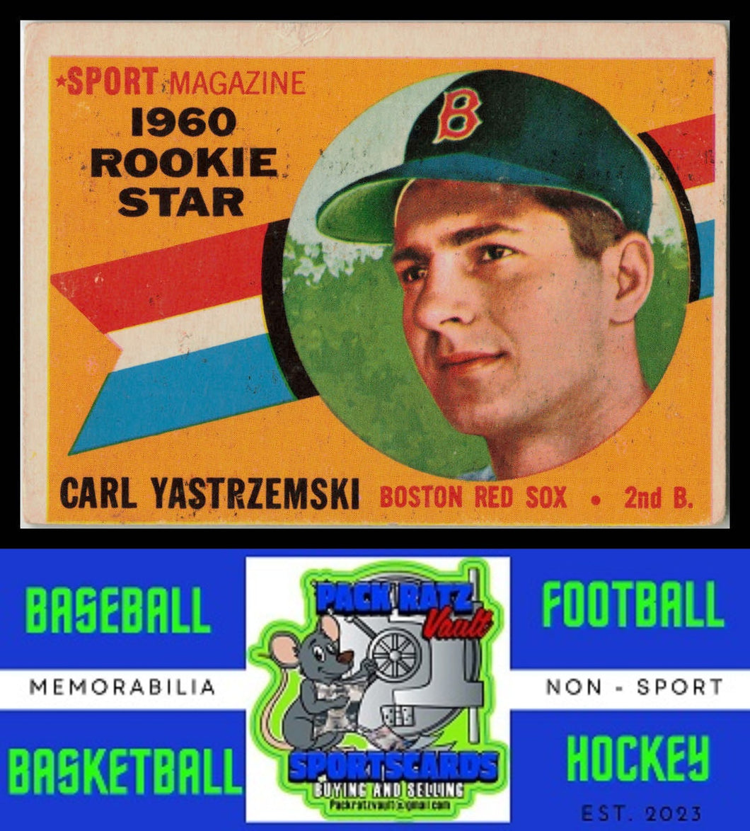 1960 Topps #148 Carl Yastrzemski VG+ / Surface