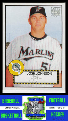 2006 Topps 1952 Edition #78 Josh Johnson Prizm VG/EX