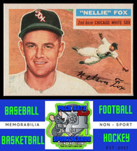 Load image into Gallery viewer, 1956 Topps #118b Nellie Fox Grey Back VG+ / EX